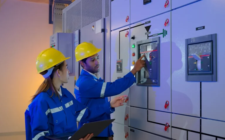 engineers-are-checking-electronic-system
